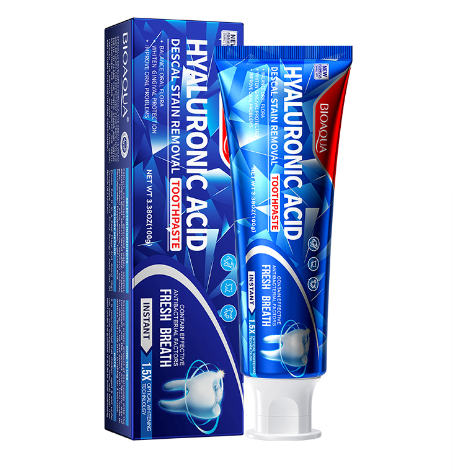Toothpaste for gentle teeth whitening with hyaluronic acid (10842)